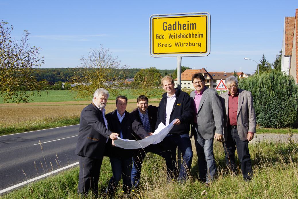 Pläne zur Verkehrsberuhigung vor Ort geprüft